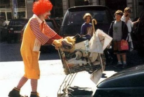 The sad truth about Ronald McDonald (27 pics)